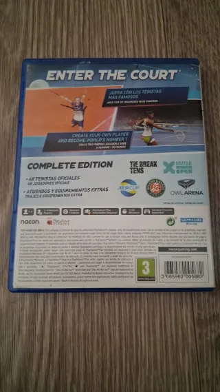 PS5 Tennis World Tour 2 Complete Edition