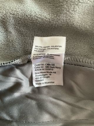 Chaleco cortavientos FRS Azul marino