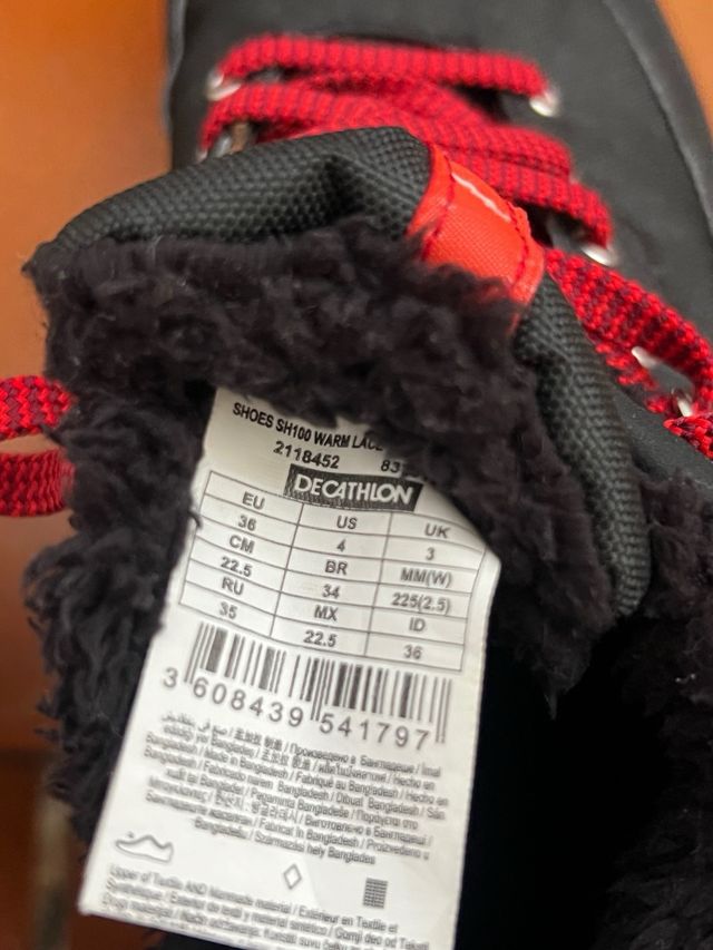 Botas de nieve Quechua Talla 36