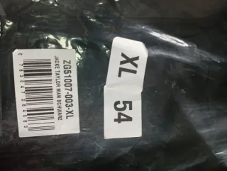 Chaqueta Moto Negra Talla XL