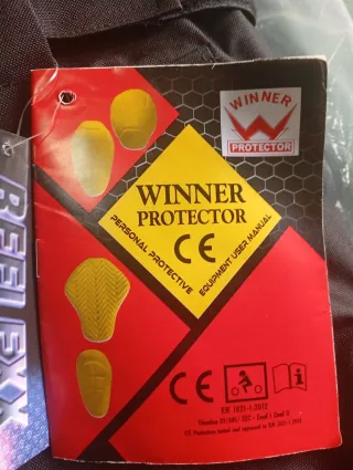 Chaqueta Moto Negra Talla XL