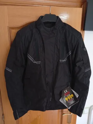 Chaqueta Moto Negra Talla XL