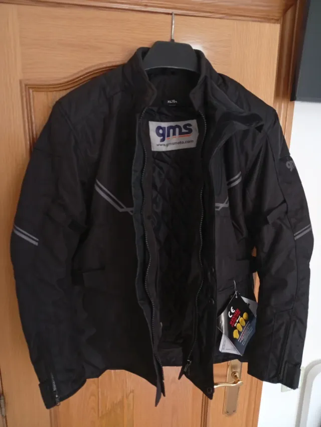 Chaqueta Moto Negra Talla XL