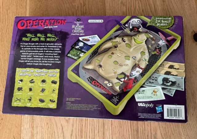 Jogo Operation - The Nightmare Before Christmas