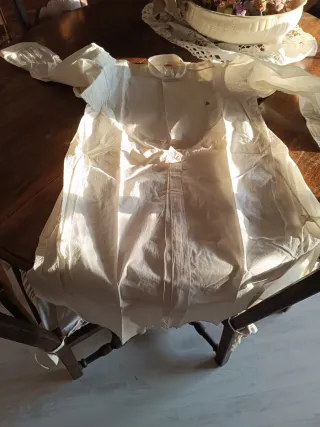 Camisón antiguo blanco talla única