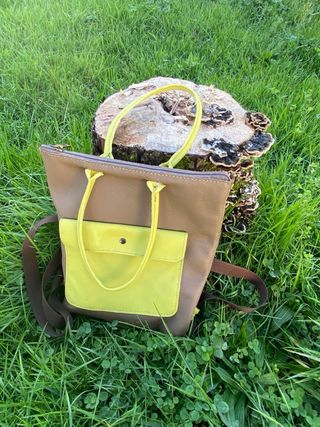 Bolso/ Mochila piel Estilo: Tina