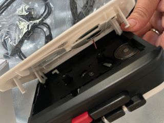 Lettore Cassette Portatile Bianco/Nero