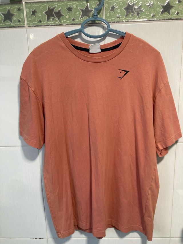 Camiseta Gymshark Naranja