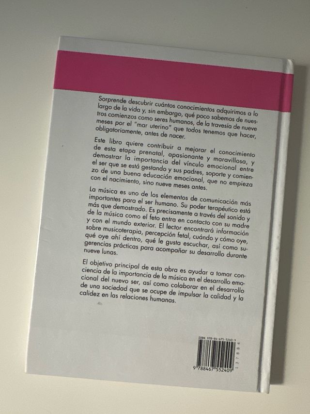 Música para antes de nacer (Spanish Edition)