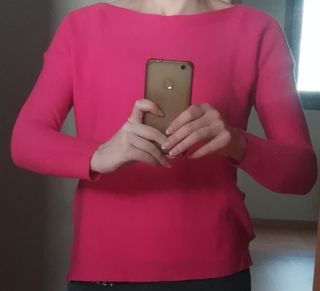 Jersey Oversize Sfera Rosa Talla XS