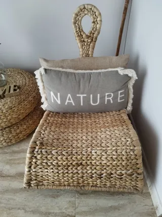 2 Sillones Mecedora Mimbre