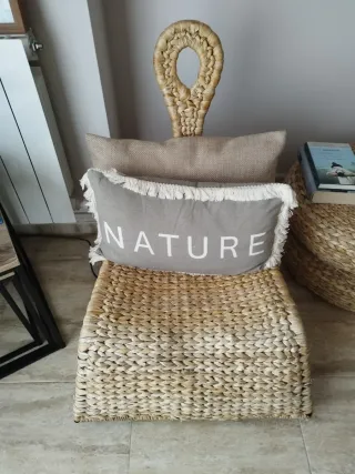 2 Sillones Mecedora Mimbre