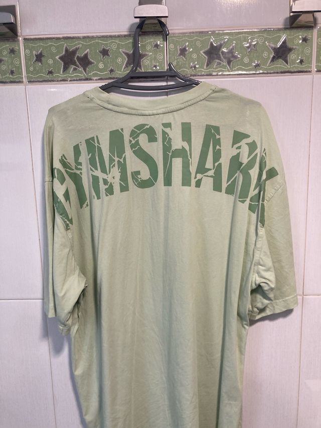 Camiseta Gymshark Verde Talla M