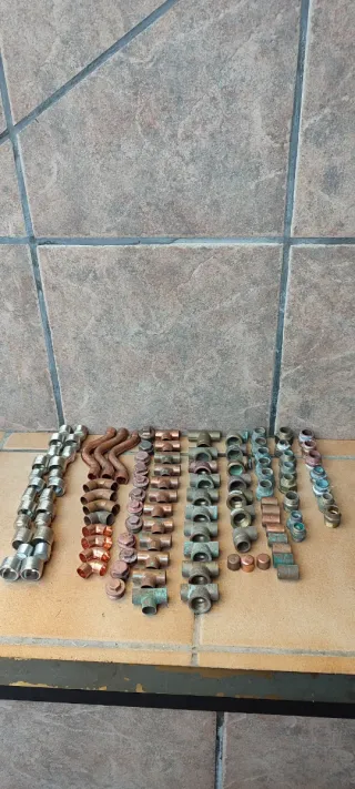 96 piezas fontanería tubo 1/2