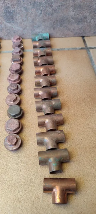 96 piezas fontanería tubo 1/2