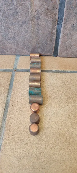 96 piezas fontanería tubo 1/2