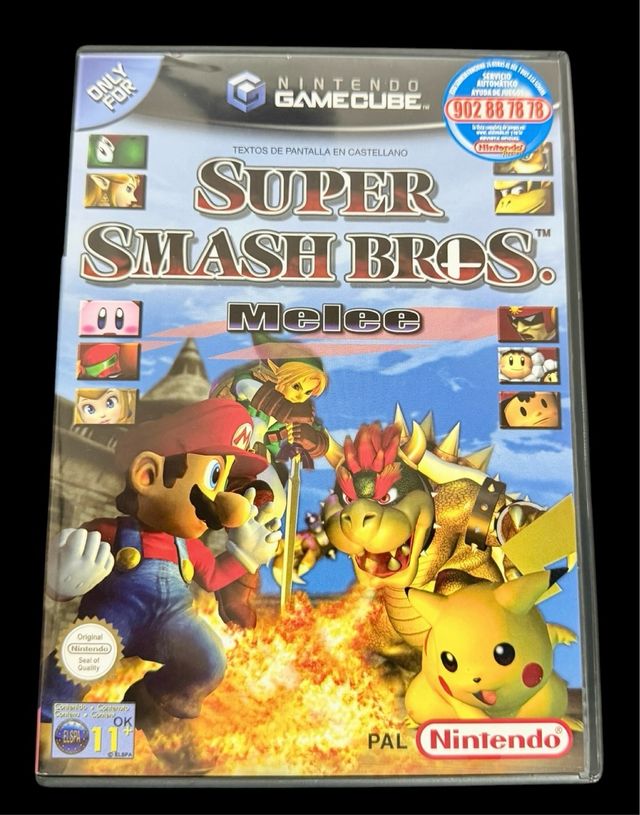 Super Smash Bros. Melee Gamecube PAL Nintendo