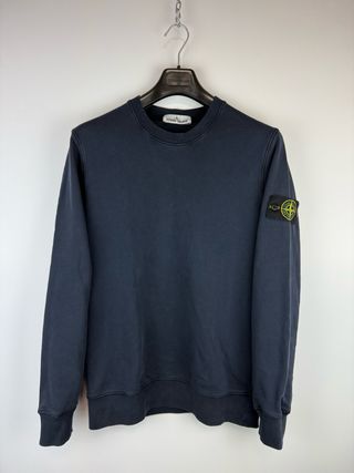Blue Stone Island sweatshirt