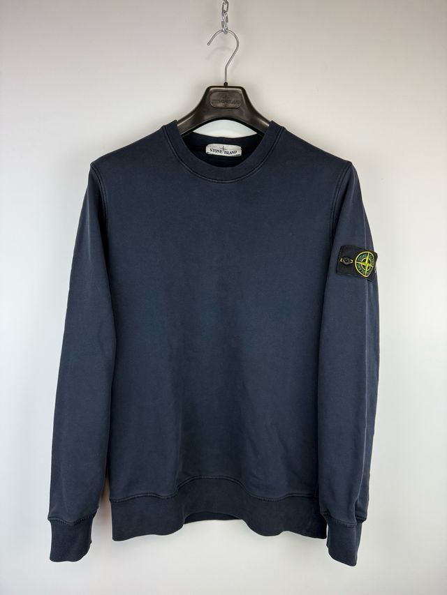 Blue Stone Island sweatshirt