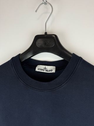 Blue Stone Island sweatshirt