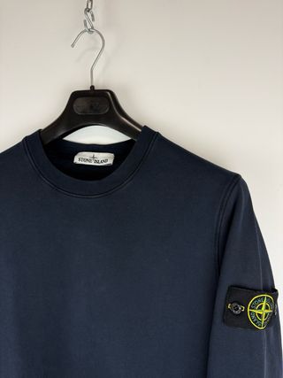 Blue Stone Island sweatshirt