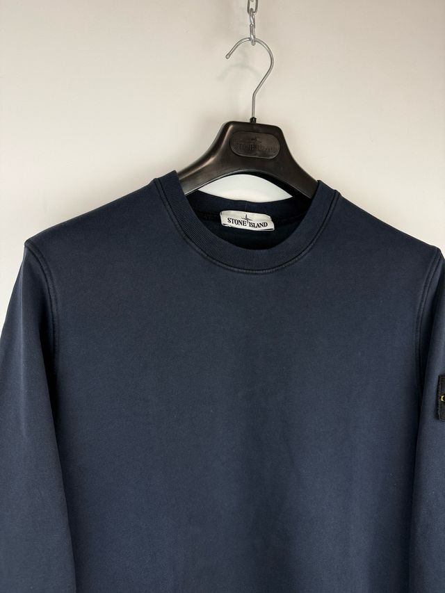 Blue Stone Island sweatshirt