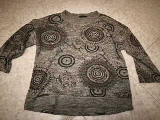 Maglia donna fantasia floreale