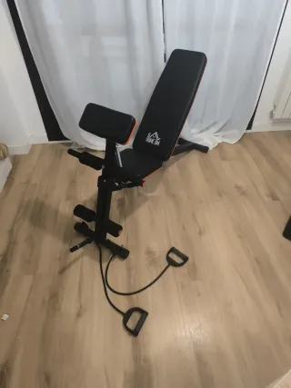 Banco de musculación Homcom