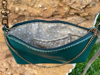 Bolso de piel verde Estilo: Cassy