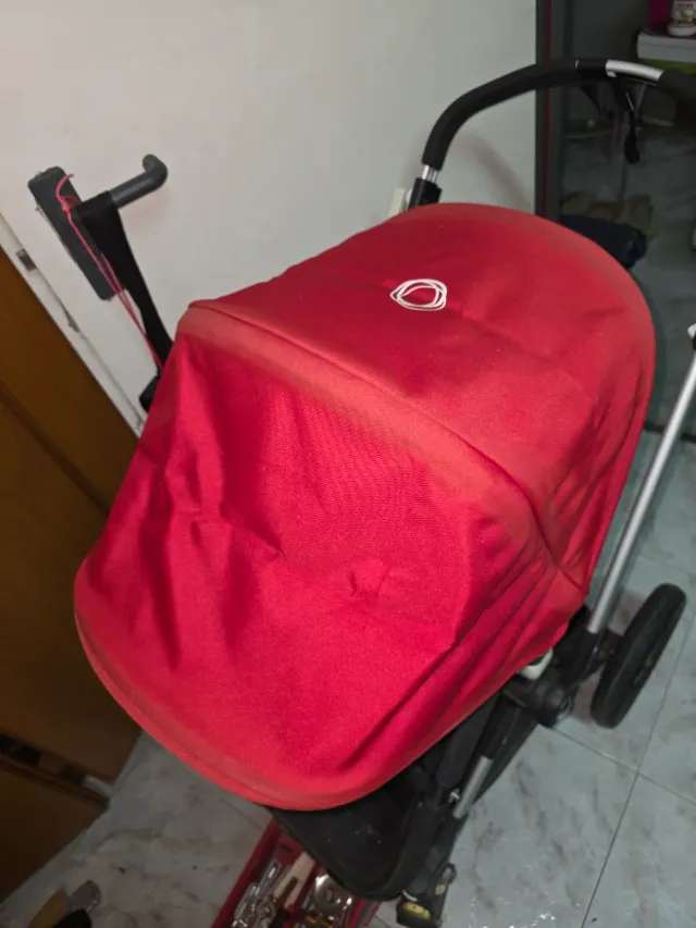 Cochecito Bugaboo Rojo