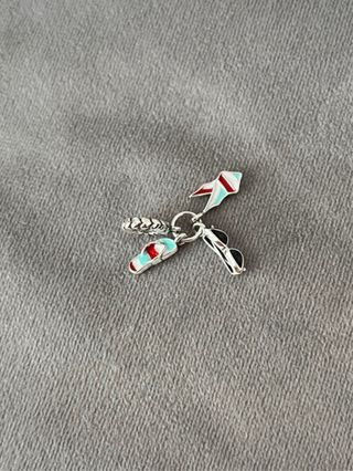 Charm playa bañador. Bañado en plata. NUEVO