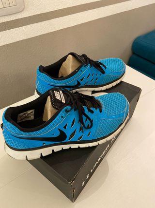 Nike Flex 2012 Run Azzurre