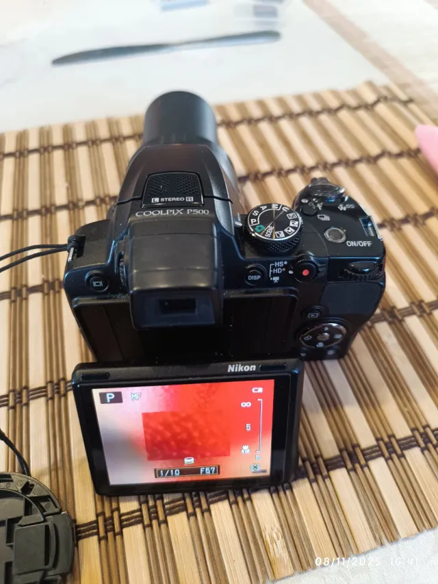 Cámara Nikon P500 coolpix