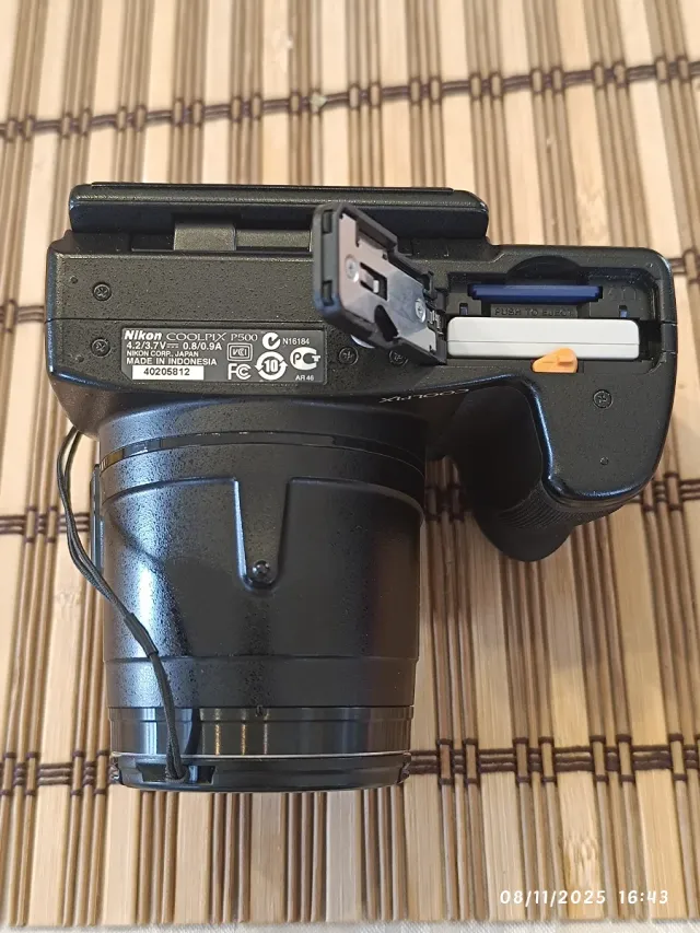 Cámara Nikon P500 coolpix