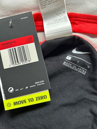 Bañador Nike naranja y negro