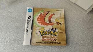🇪🇸 Caja y manual Pokémon Oro HeartGold Original