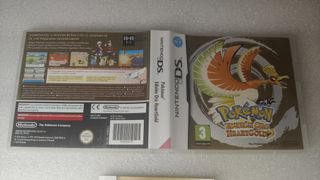 🇪🇸 Caja y manual Pokémon Oro HeartGold Original