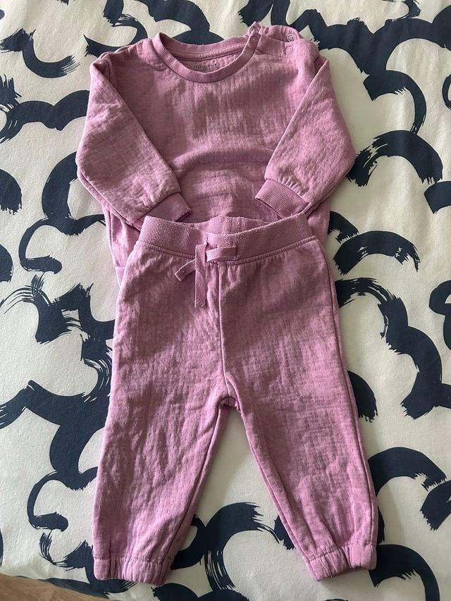 Conjunto bebé niña rosa