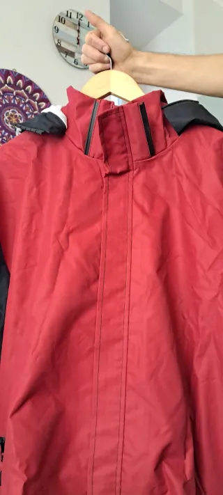 Giacca uomo nuova rossa e nera