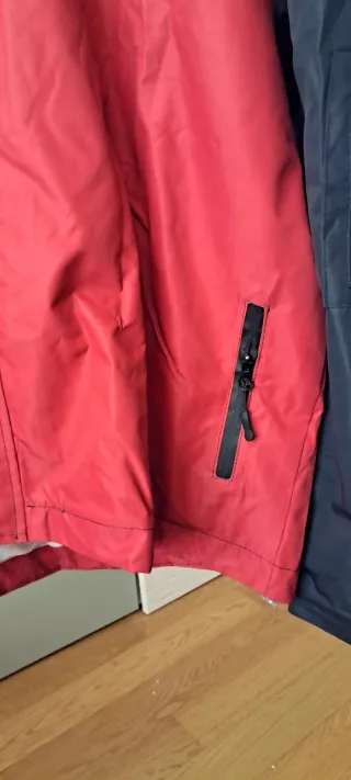 Giacca uomo nuova rossa e nera