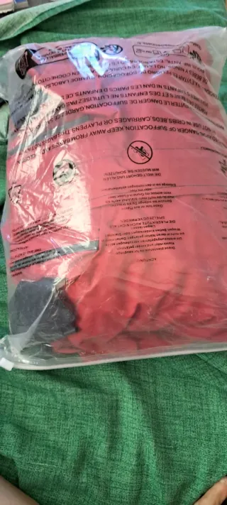 Giacca uomo nuova rossa e nera