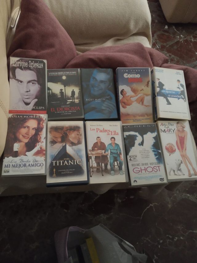 Lote películas VHS