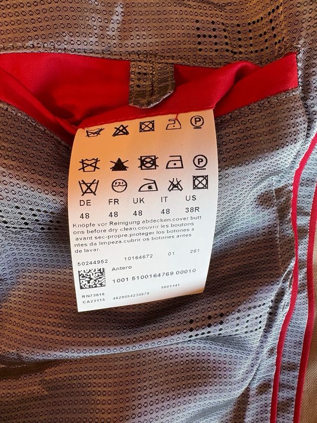 Chaqueta Hugo Boss Beige Talla 38