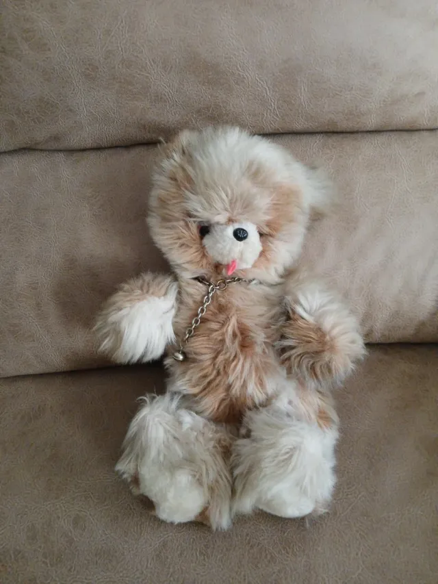 Perrito peluche vintage Nounours años 70