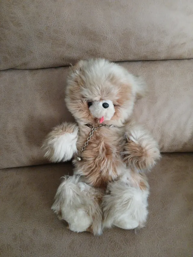Perrito peluche vintage Nounours años 70