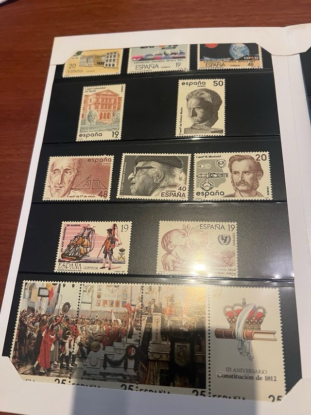 Emisiones Filatélicas España '87