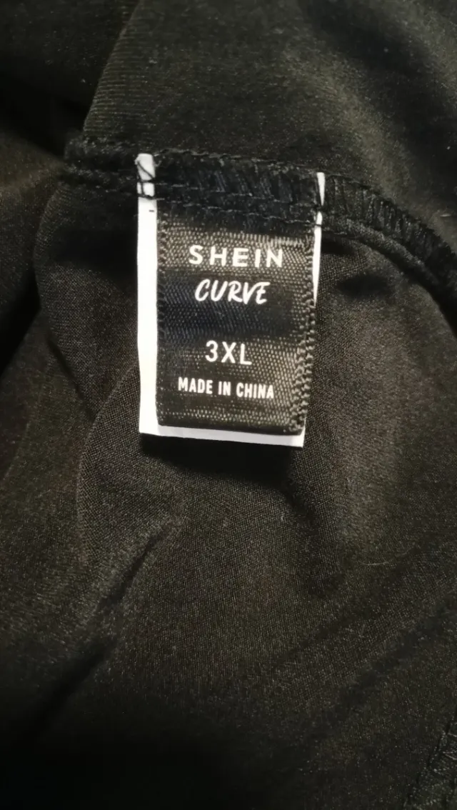 Camiseta Hombro Descubierto Calabaza Talla 3XL