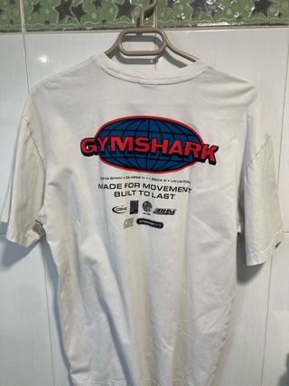 Camiseta Gymshark Blanca