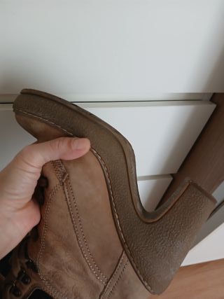 Botas originales dePanamá Jack Talla 36 Beige/Negr