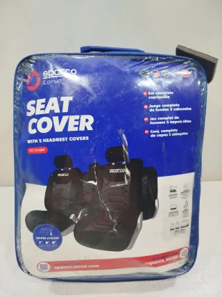 FUNDAS PARA COCHE SPARCO CORSA (5 cabezales)